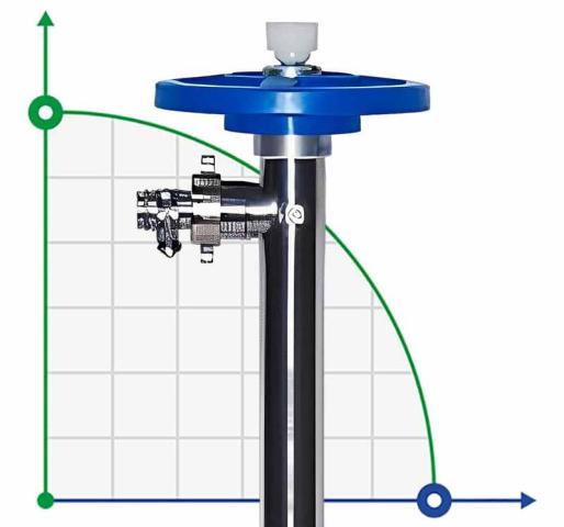 Насосная труба 1200 мм, SS (2241 0120)
