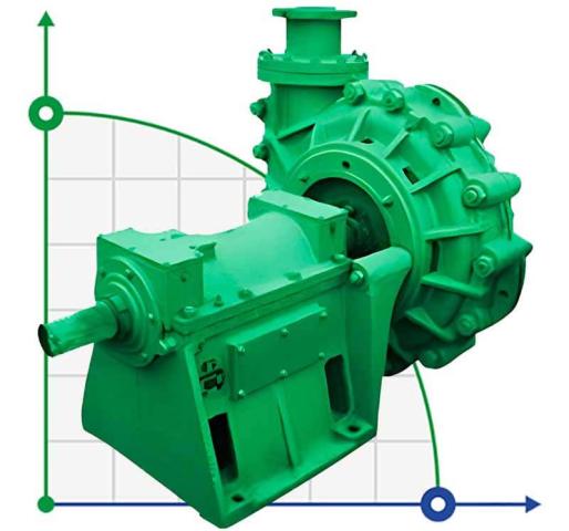 Высоконапорный шламовый насос ZGB(P), 65-300 мм, 60-1800 м3/ч, 50-120 м