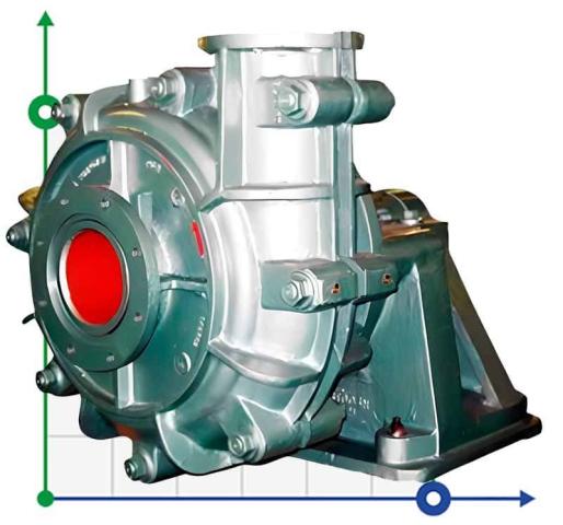 Насос для шлама KSHF (KSF), 50-200 мм, 10-1600 м3/ч, 10-68 м