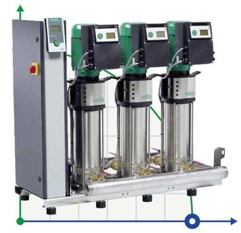 Станция повышения давления Wilo-SiBoost Smart 4 Helix VE1603/3kW