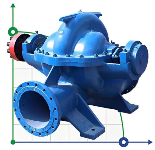 Насос двухстороннего входа 1Д630-90, 1000, без двигателя