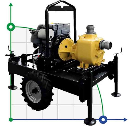 Модульна дизельная насосная станция Nettuno ZEUS MTZ-904 Baudouin