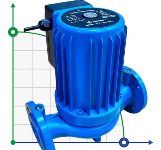 Насос для циркуляции HGR1100-DN50, 220V с мокрым ротором