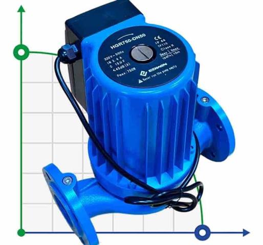 Циркуляционный насос сушки HGR750-DN50, 220V с мокрым ротором