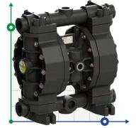PHOENIX P160 PVDF ATEX пневматический мембранный насос