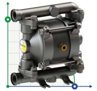 PHOENIX P18 AISI316 ATEX пневматический мембранный насос