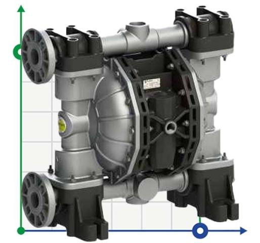 PHOENIX P500 ALU EPDM ATEX пневматический мембранный насос