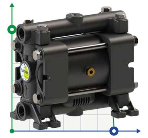 PHOENIX P07 PVDF ATEX пневматический мембранный насос