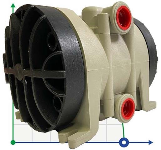 Пневматический мембранный насос PHOENIX 30-PP 1/2, P30P-HTTPV1