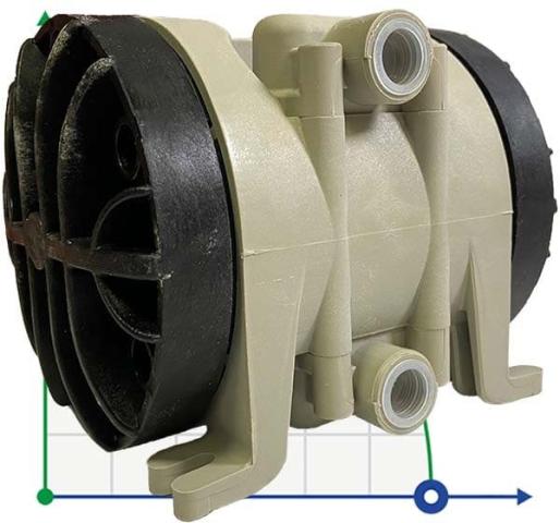 Пневматический мембранный насос PHOENIX 20-PP 3/8, P20P-HTTPV1