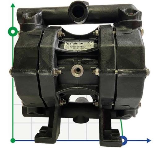 Пневматический мембранный насос PHOENIX 50-PVDF 1/2, P50-KHTTKV1