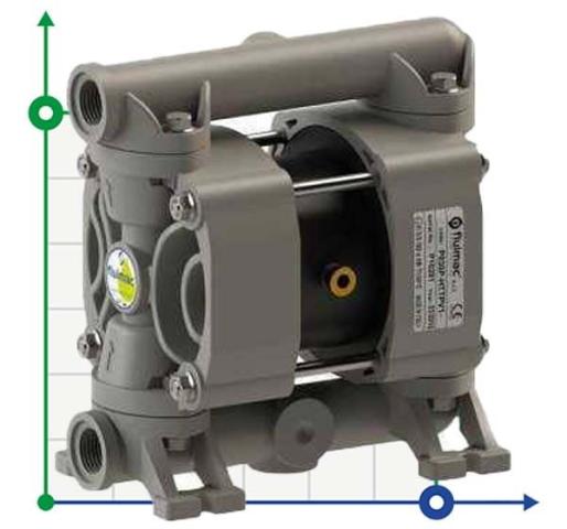 PHOENIX P30 PP SANTOPRENE ATEX пневматический мембранный насос