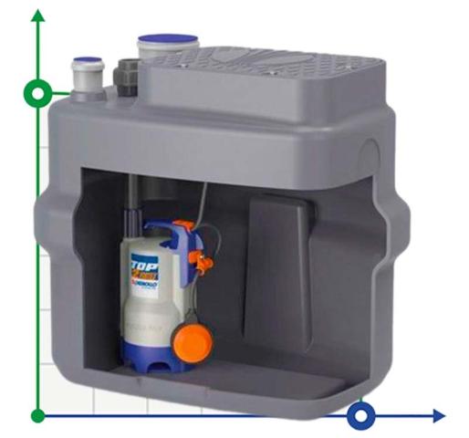 Канализационная насосная станция PEDROLLO SAR 100 BCm 10/50