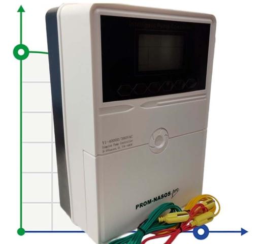 Пульт защиты управления насоса Y1-4000D, ABS пластик, 3-фазный 380В-415В, 0,75-4кВт