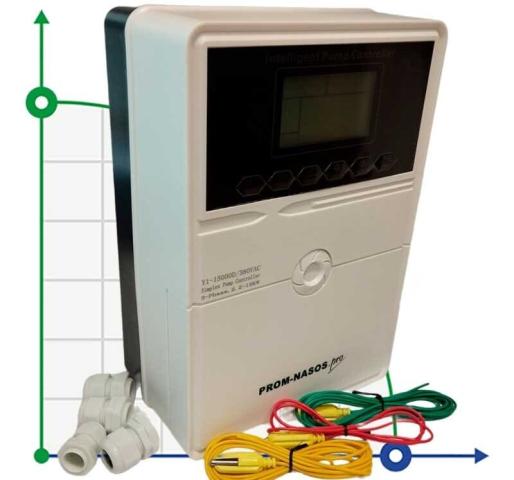 Пульт защиты управления насоса Y1-15000D, ABS пластик, 3-фазный 380В-415В, 2,2-15кВт