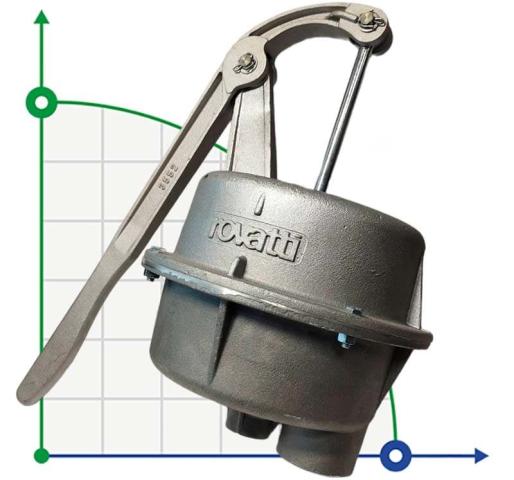 Ручная помпа ROVATTI для удаления воздуха из линии всасывания насоса от ВОМ PRIMING PUMP -PAM