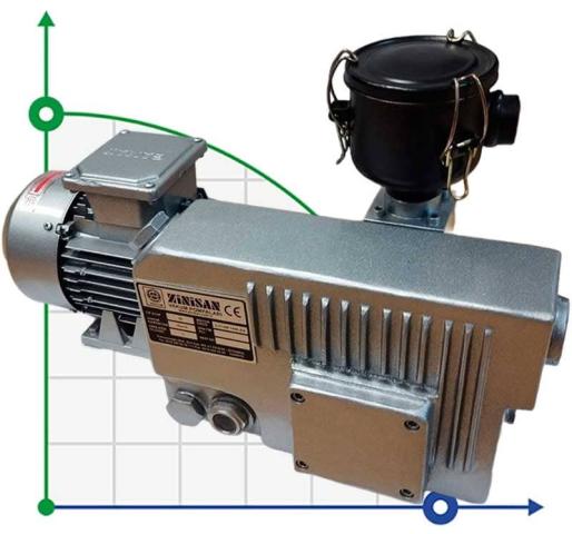 Вакуумный насос Zinisan ZYVP-016/0,37 масляный одноступенчатый