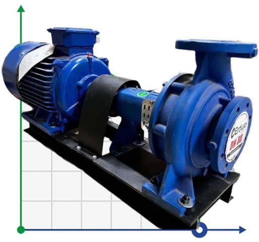 BTKF 65-200, 22 kW - насос для пожаротушения одноступенчатый консольный (3000)