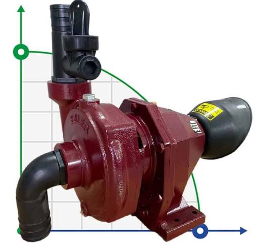 Насос с приводом от ВОМ трактора MTZ-P 40/600 для полива, орошения