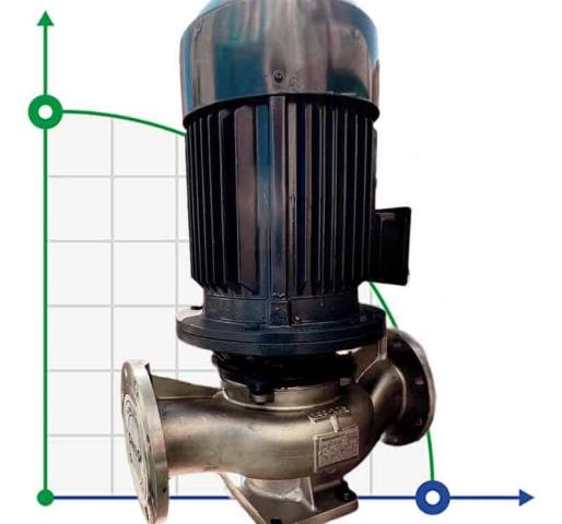 IHG BGLH 125-160B (138/24), 15kW, 2880 - насос ин-лайн нержавеющий