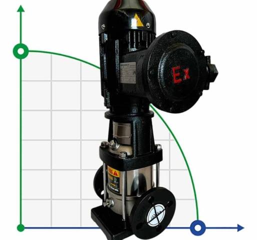Нержавеющий насос для спирта BVS 4-6, 1,1 kW, AISI 304, Ex