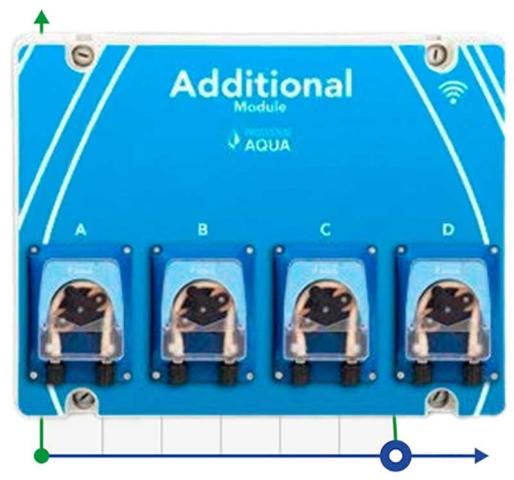 Дополнительный модуль с четырьмя дозирующими насосами для добавления удобрений питательных веществ Wi-Fi