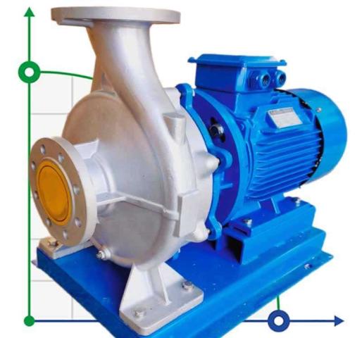 TKHW 125/125-15/2 (160/20), 15 kW, AISI 304, 2900 насос нержавеющий горизонтальный