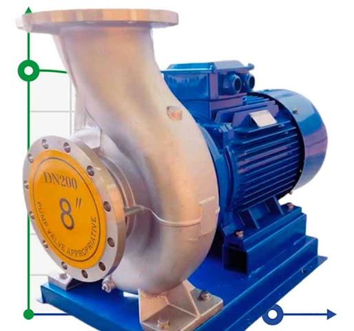 TKHW 200/250-30/4 (400/20), 30 kW, AISI 304, 1480 насос нержавеющий горизонтальный