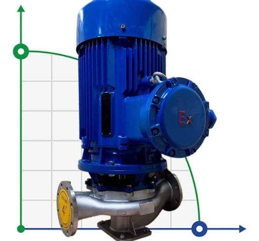 Насос нержавеющий для барды IHG TKHGB 100/235-30/2, 30 kW, AISI 304, 2900, Ex взрывозащищенный