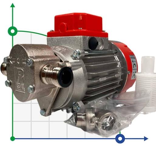 NOVAX MARINA G 20 12V шестеренчатий насос для вязких жидкостей