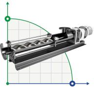Насос винтовой SOLTEC BN063S02FYBSТ V=100L с ПУ 10м3/ч, 12бар bar для мясного фарша