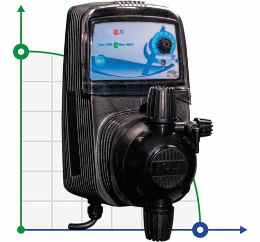 Дозирующий насос PDE HC151+ CST M60 240V PP-GL-DT, 1-10 л/ч, 7-1 бар