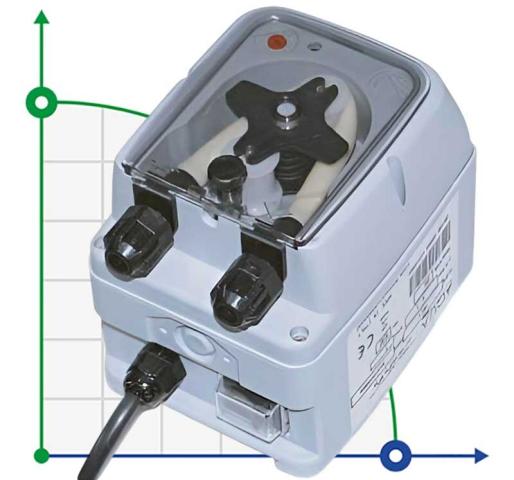 Перистальтический дозирующий насос AQUA PDP TEC-POOL 4-1 100-240VAC SANTOPRENE BLACK WITH PRED.LEVEL