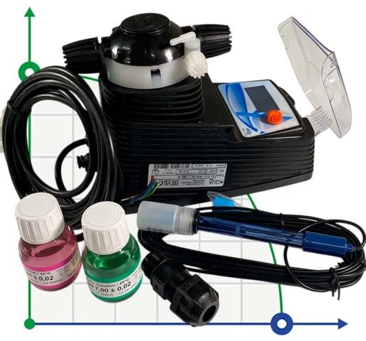 Электромагнитный насос-дозатор PDE HC151 PH-RX M60 C/PH PROBE, 1-10 л/ч, 7-1 бар