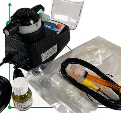 Электромагнитный насос-дозатор PDE HC151 PH-RX M60 C/RX PROBE, 1-10 л/ч, 7-1 бар