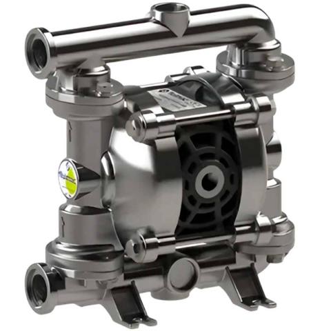 Пневматический мембранный насос PHOENIX P30 AISI316 HYTREL+PTFE, 35 л/мин для коагулянта