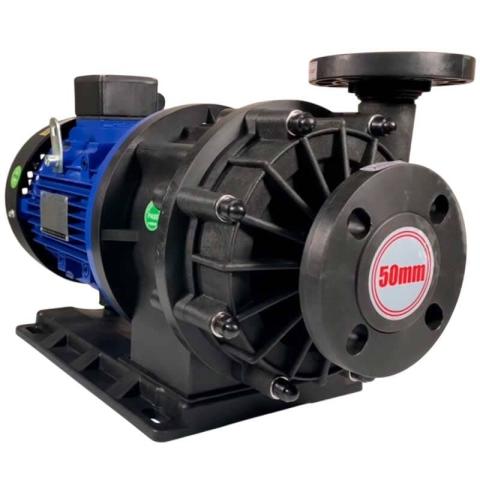 Химический насос с магнитной муфтой QHX-E-545-SSV5V38AFGABS, CFRETFE, 500L/min, 35m, 380V