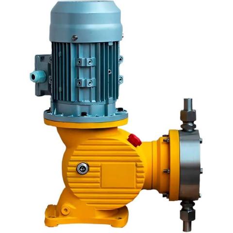 GB1800/0.3, AISI 316, 380В, EExd IIBT4 мембранный моторный насос для дозирования растворов щелочи