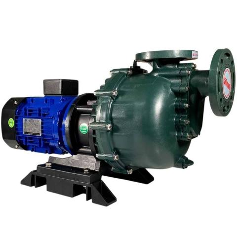 Насос перекачки серной кислоты QHB-G-50052EAL-SSH5V38AGABS GFRPP, 642L/min, 25,6m, 380V, центробежный самовсасывающий