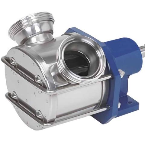 Импеллерный насос для перекачки фруктовой мякоти LIVERANI MAXI 80 S/P NR 175-1400 об/мин, без двигателя