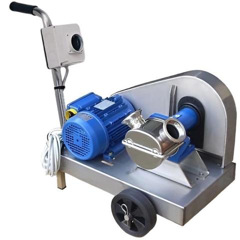 Импеллерный насос для глицерина LIVERANI GR MAJOR 60 NR TF(A) 1,86 кВт, 700 об/мин, 380В ременный на тележке со стандартной панелью управления