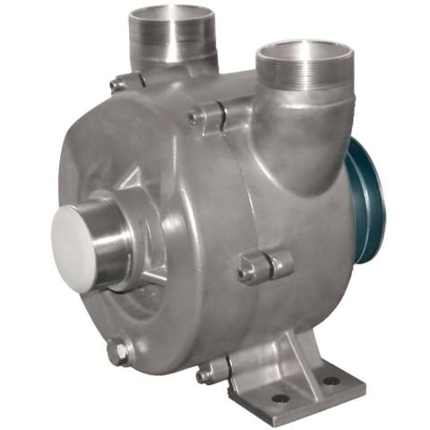 Вихревой насос для перекачки вина, пива, сусла LIVERANI NAUTIC 80 Inox, 900 л/мин, AISI 316, без двигателя