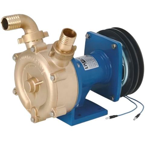 Вихревой насос для перекачки морской воды LIVERANI SPECIAL 50 FM 12V, 230 л/мин, бронза, без двигателя