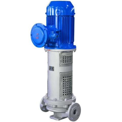 Вертикальный насос для горячего масла 350°С LQLRY65-65-260/2-CEX, 25 м3/ч, 80 м, 15 кВт, 2900 об/мин, Ex