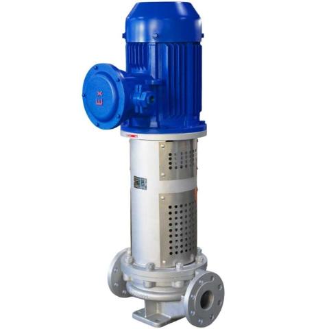 Термомасляный вертикальный насос LQLRY80-80-210/2-CEX, 50 м3/ч, 50 м, 15 кВт, 2900 об/мин, Ex