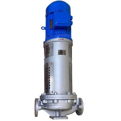 Вертикальный насос для перекачивания горячего масла LQLRY40-40-210/2-C, 6,3 м3/ч, 50 м, 4 кВт, 2900 об/мин