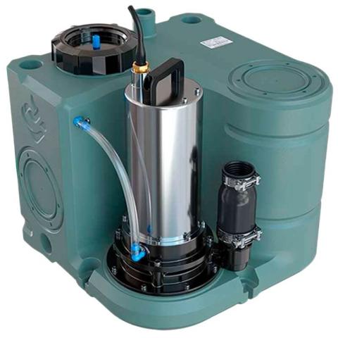 Установка для подъема канализационных стоков с пультом управления AIZL-SC 1100W, 18/17,5, 1,1 кВт, 220V, 2800 об/мин