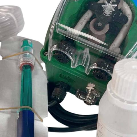 Гидропоника, перистальтический насос для контроля pH Control Pump для теплиц