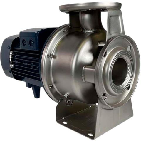 BZm 50-125/3 насос для перекачки сусла из нержавеющей стали центробежный моноблочный